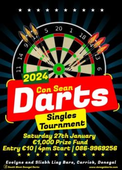 2024 Con Sean Darts Tournament