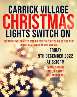 New Christmas Lights to be turned on this Friday