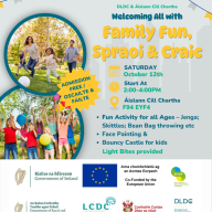 Family Fun, Spraoi & Craic - October 12th in Áislann Cill Chartha