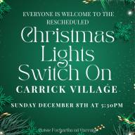 Christmas Lights to be turned on this Sunday 8th December