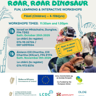 Roar Roar Dinosaur Fun Workshops 