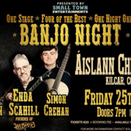 Banjo Night in Áislann Chill Chartha 25 October